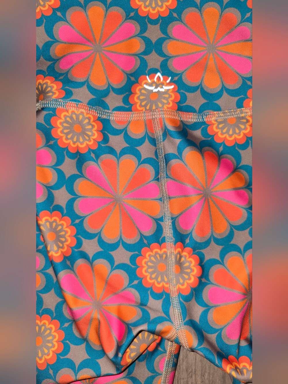 Beyond Yoga Floral Biker Shorts High Waist  Size Small - Picture 7 of 8
